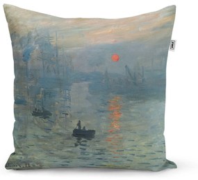 Sablio Vankúš Impresia, východ slnka - Claude Monet - 50x50 cm