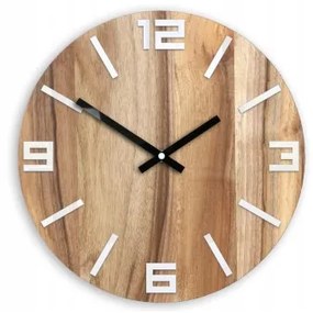 Sammer Kvalitné nástenné hodiny z orechového dreva 33 cm 4D8F-952D0