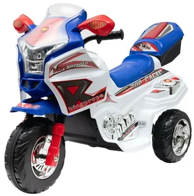 Baby Mix Detská elektrická motorka Racer, biela