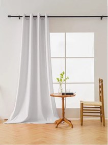 Biely záves OXFORD 140x250 cm Zavesenie: Riasiaca páska