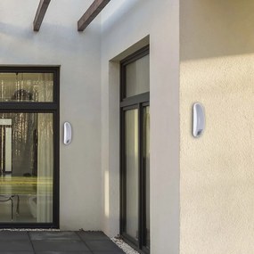 EUlight Exteriérové nástenné LED svietidlo Wall, 1x LED 3w, biela