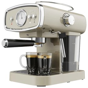 SILVERCREST® KITCHEN TOOLS Espresso kávovar Retro 1973 SEML 1050 A1, krémový (100364393)
