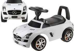 LEAN CARS Detské odrážadlo Mercedes-Benz SLS AMG biele