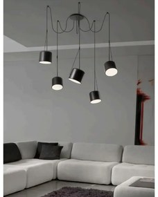 Redo 01-1828 - Luster na lanku DODO 5xE27/15W/230V pavúk