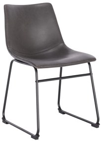 Jedálenská stolička Hawaj CL-840 | tmavo šedá