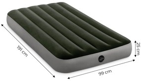 Intex Nafukovací matrac na spanie jednolôžko 191x99 cm Intex 64107