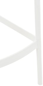 Plastová barová stolička DS10778434 - Biela