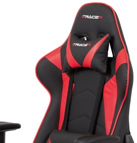 Autronic KA-F03 RED Kancelárska stolička