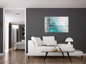 Obraz - Abstraktné olejomaľba (90x60 cm)