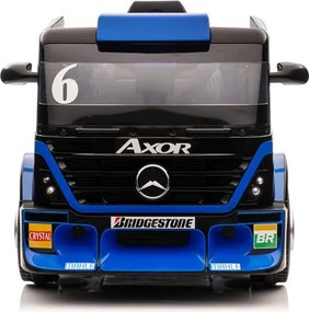 LEAN CARS Elektrické autíčko Mercedes s návesom XMX622B, LCD, tmavomodré