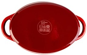 Livarno home Liatinový pekáč, 29 cm (červená)  (100378346)