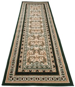 Kusový koberec PP Aslan zelený atyp 80x300cm