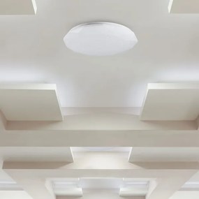 LED stmievateľné stropné svietidlo, 60 W, 230 V, farebná teplota 3000/4000/6500 K, s diaľkovým ovládačom