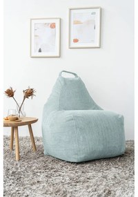 Menčestrový sedací vak v mentolovej farbe Play Amuse – SLOWDOWN