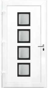 Vchodové dvere Smart A08 100 Ľ biele