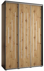 Skriňa 45 Canaris 12 150 čierna/artisan/silver