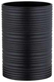 Čierny plastový téglik na zubné kefky Lyon – Allstar