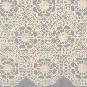 ZÁCLONA NA KRÚŽKOCH LIZA 140X250 CM BÉŽOVÁ