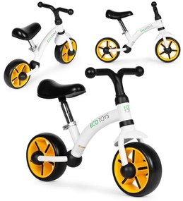 Detské odrážadlo -  bicykel ECOTOYS ružová