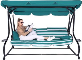 Záhradná hojdačka so strieškou Springos GS0024