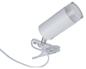LUTEC KLIPA flexibilná stmievateľná inteligentná LED lampa s klipom a funkciou RGB, GU10, 4,7 W, sivá