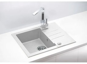 ALVEUS 1090947 - Kuchynský drez ROCK 59,5x47,5 cm granit/biela