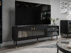 TV skrinka/stolík Aurezzo 2S (čierna). Vlastná spoľahlivá doprava až k Vám domov. 1121822