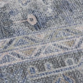Zelený umývateľný behúň s prímesou recyklovaných vlákien 60x230 cm Windsor – Flair Rugs
