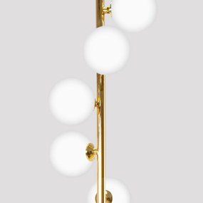 Stojacia lampa APP917-6F zlatá