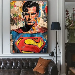 Obraz Superman: Pop ikona | Akrylové detaily