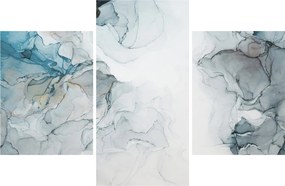 Obraz - Modrý mramor (90x60 cm)