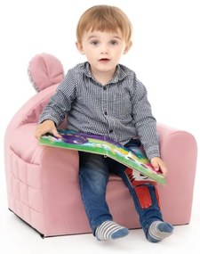 Detská sedačka BARI ružová