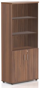 Vysoká skriňa Visio 80 x 38,5 x 183,5 cm, orech