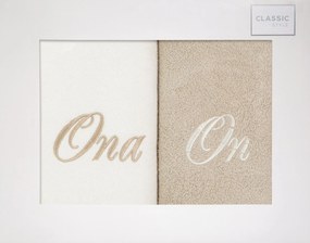 EUROFIRANY FROTÉ UTERÁK ONA ON SADA 2 KS 50X90 CM VIACFAREBNÁ