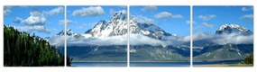Obraz - zasnežené vrcholky hôr