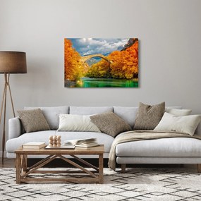 Obraz - Konitsa most (90x60 cm)