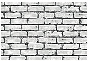 Samolepiaca tapeta maľovaná šedá tehla