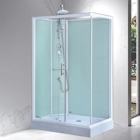 BPS-koupelny Sprchový box WSH307L 120x80, ľavý