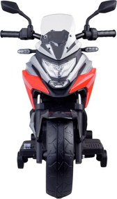 JOKOMISIADA Elektrická motorka na batériu pre deti HONDA NC750X so zvukmi červená PA0314