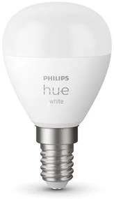 SADA 2x LED Stmievateľná žiarovka Philips Hue WHITE P45 E14/5,5W/230V 2700K