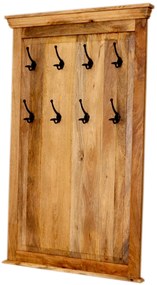 furniture-nabytek.cz - Vešiak Guru s 8 háčikmi 90x140x2,5 z masívu mango