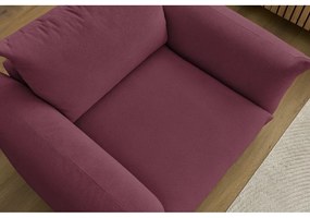 Vínovočervené kreslo Ernest – Bobochic Paris