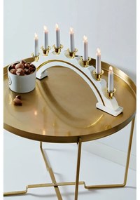 Vianočná svetelná dekorácia v bielo-zlatej farbe Celine – Markslöjd