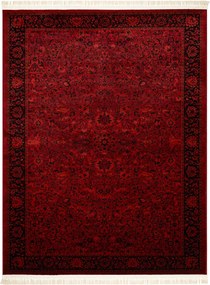 Dywany Łuszczów, Kusový koberec Orient 5125 vínový, 100x200, červená, kancelária