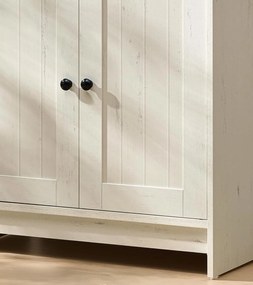 Skříňka pod umyvadlo Ronja 60 cm rustikální bílá