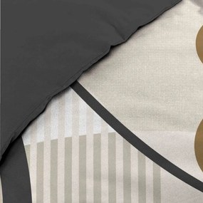 Béžové bavlnené obliečky na dvojlôžko/predĺžené 240x220 cm Santana – douceur d'intérieur