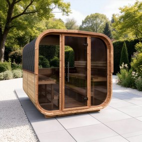 Hanscraft Sauna QUADRA XL THERMOWOOD