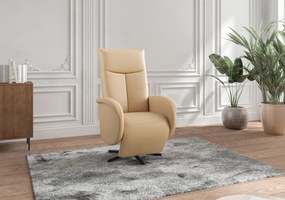 XXXLutz RELAXAČNÉ KRESLO, koža, cappuccino Sit & More - Online Only obývacie izby - 00014401626R