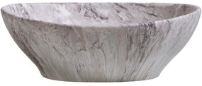 Cerano Marbelo, keramické umývadlo na dosku 41x33 cm, imitácia mramoru, CER-CER-477005