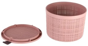 Curver Úložný kôš JUTE 2L, ružový